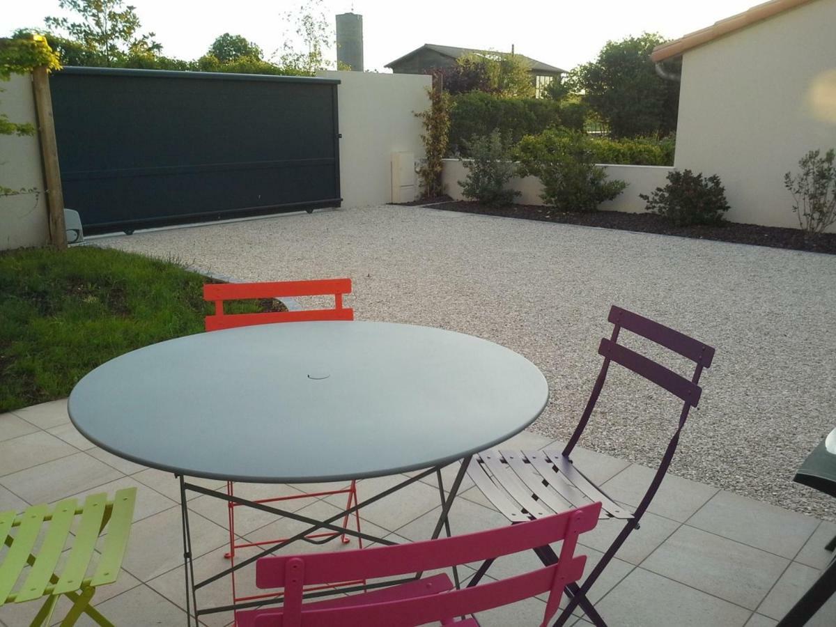Villa Au Grain D'Orge Echire Exterior foto