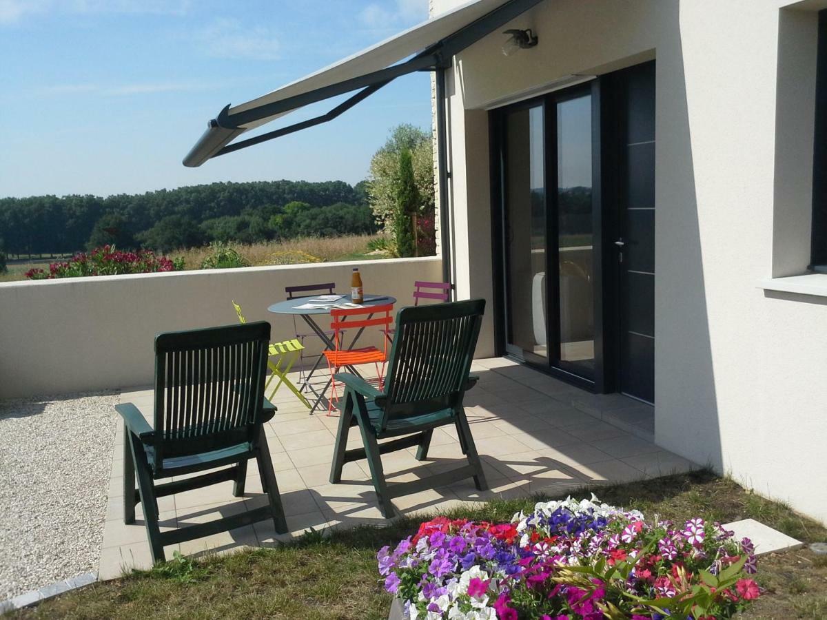 Villa Au Grain D'Orge Echire Exterior foto